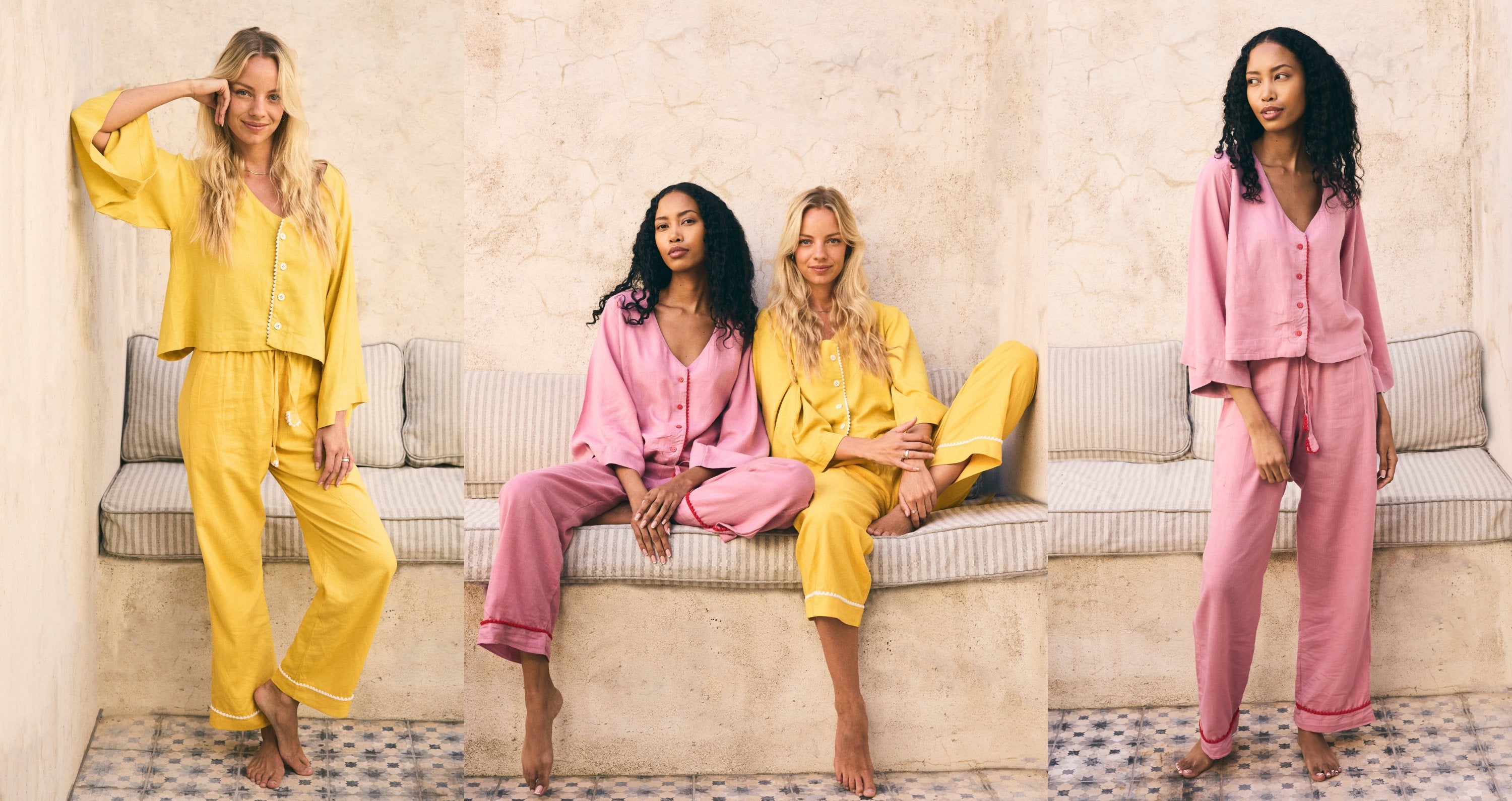 Loungy Linen PJs