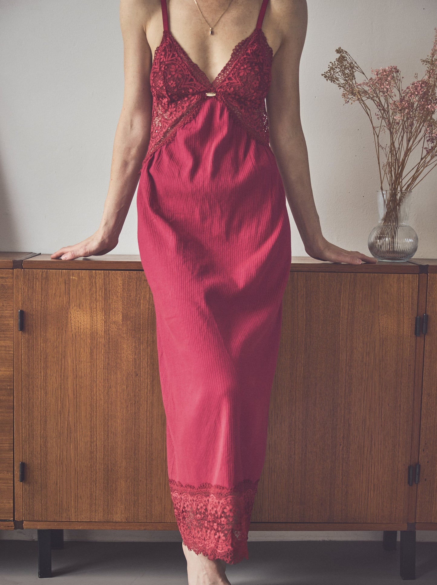 Maxi Full-Length Nightie | Scarlet