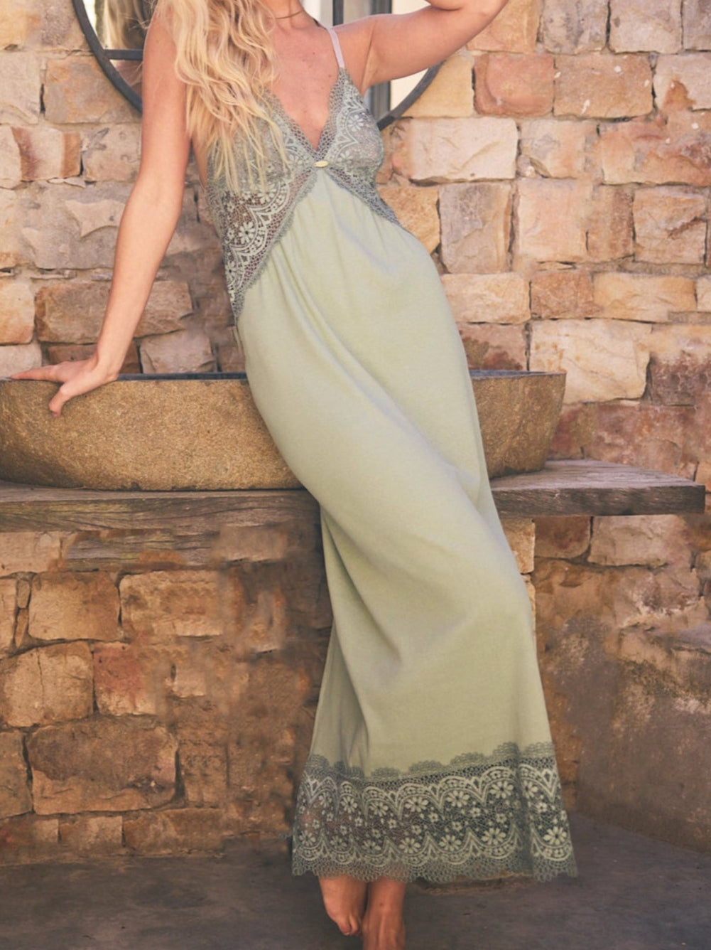 Maxi Full-Length Nightie | Miss Moss