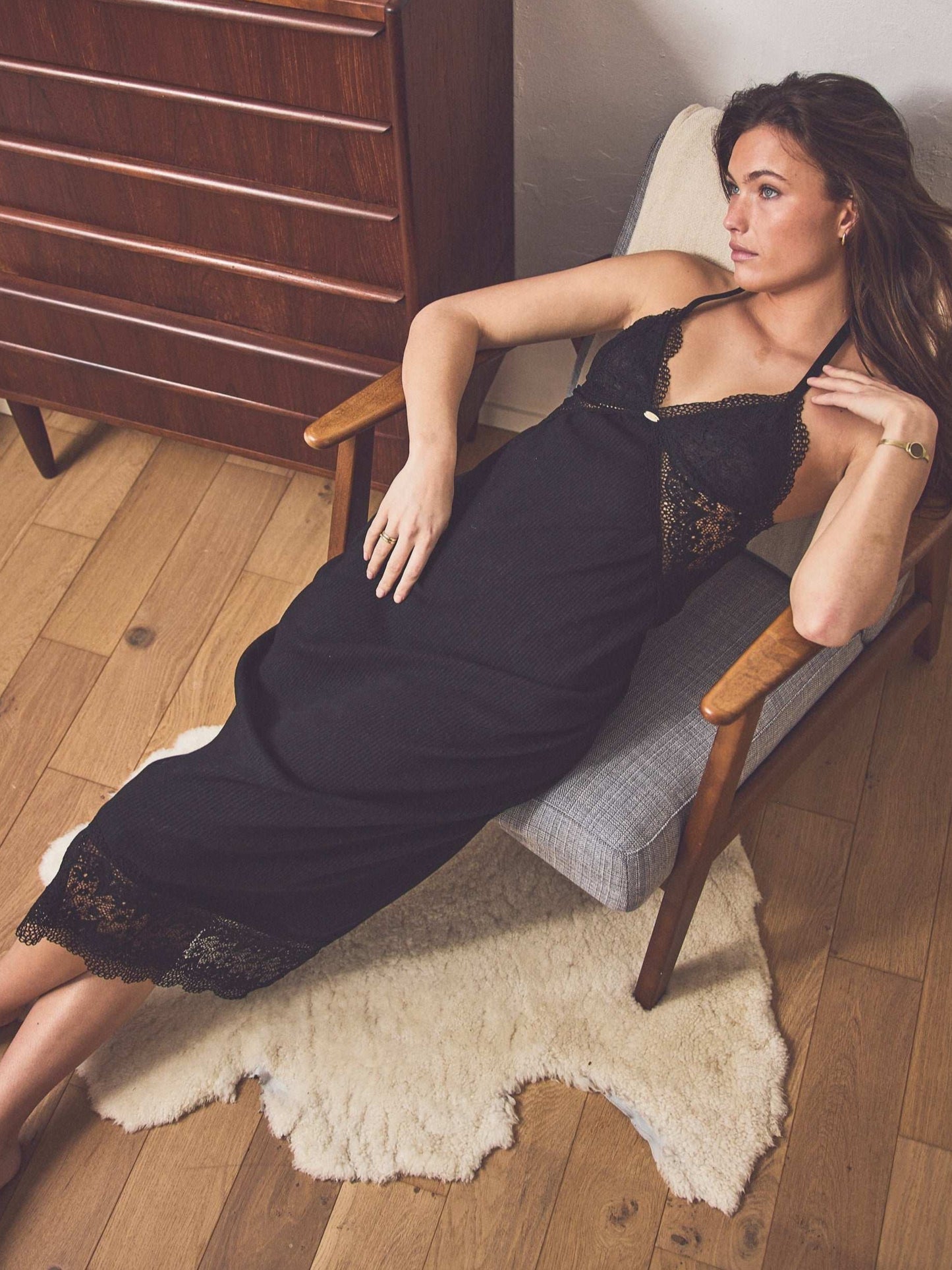 Maxi Nightie | Ebony