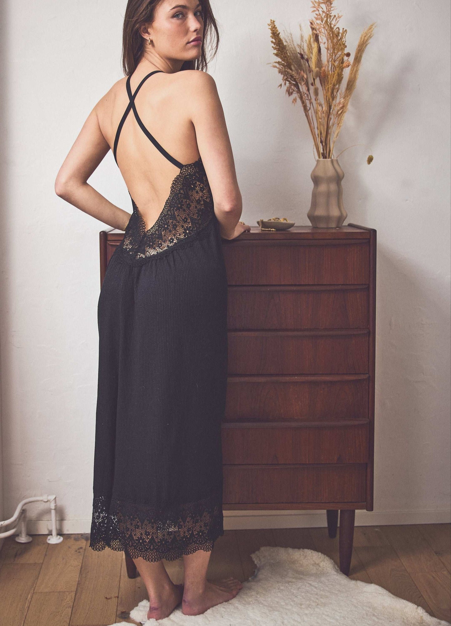 Maxi Nightie | Ebony