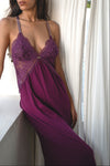 Maxi Full-Length Nightie | Plum
