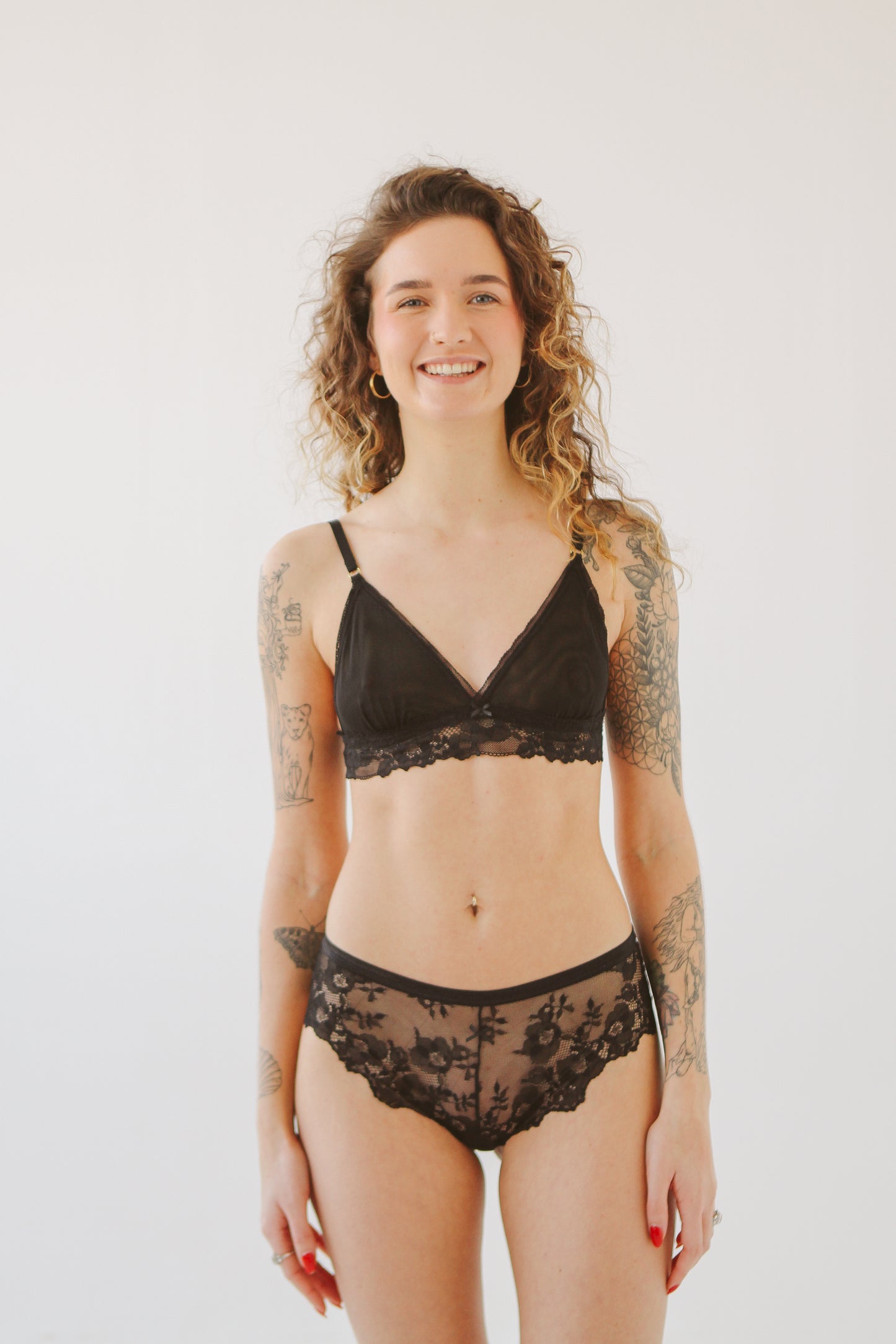 Ebony Lia + Panty Set
