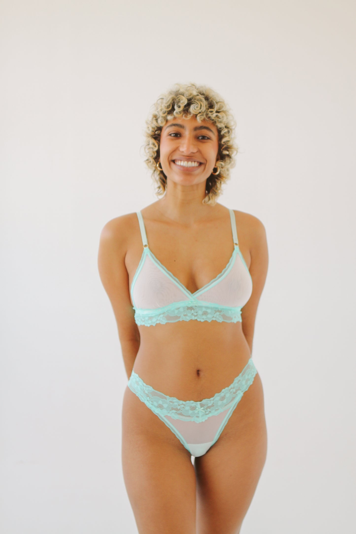 Mint Lia + Thong Set