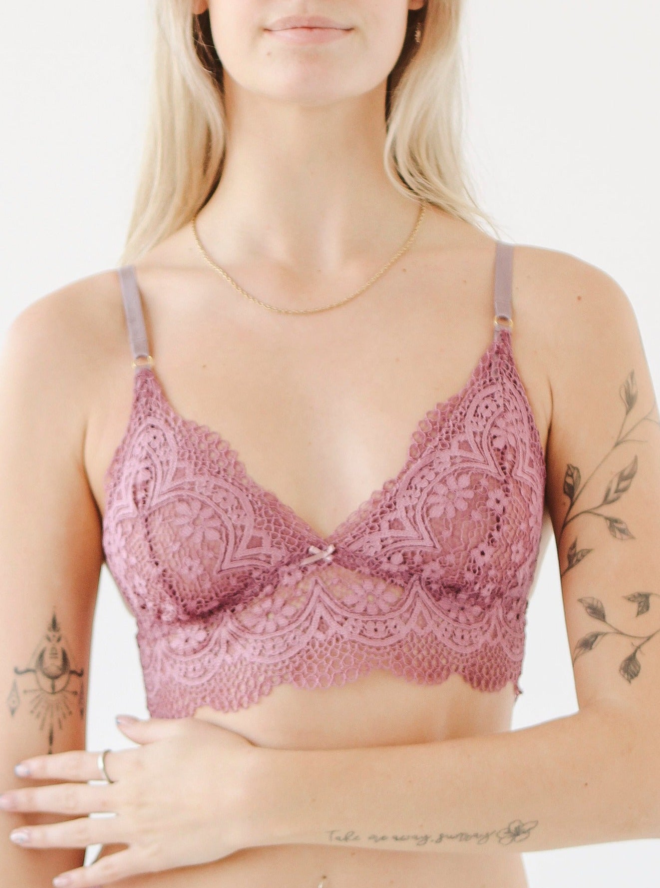 Zsa Zsa Bra in Mauvelicious