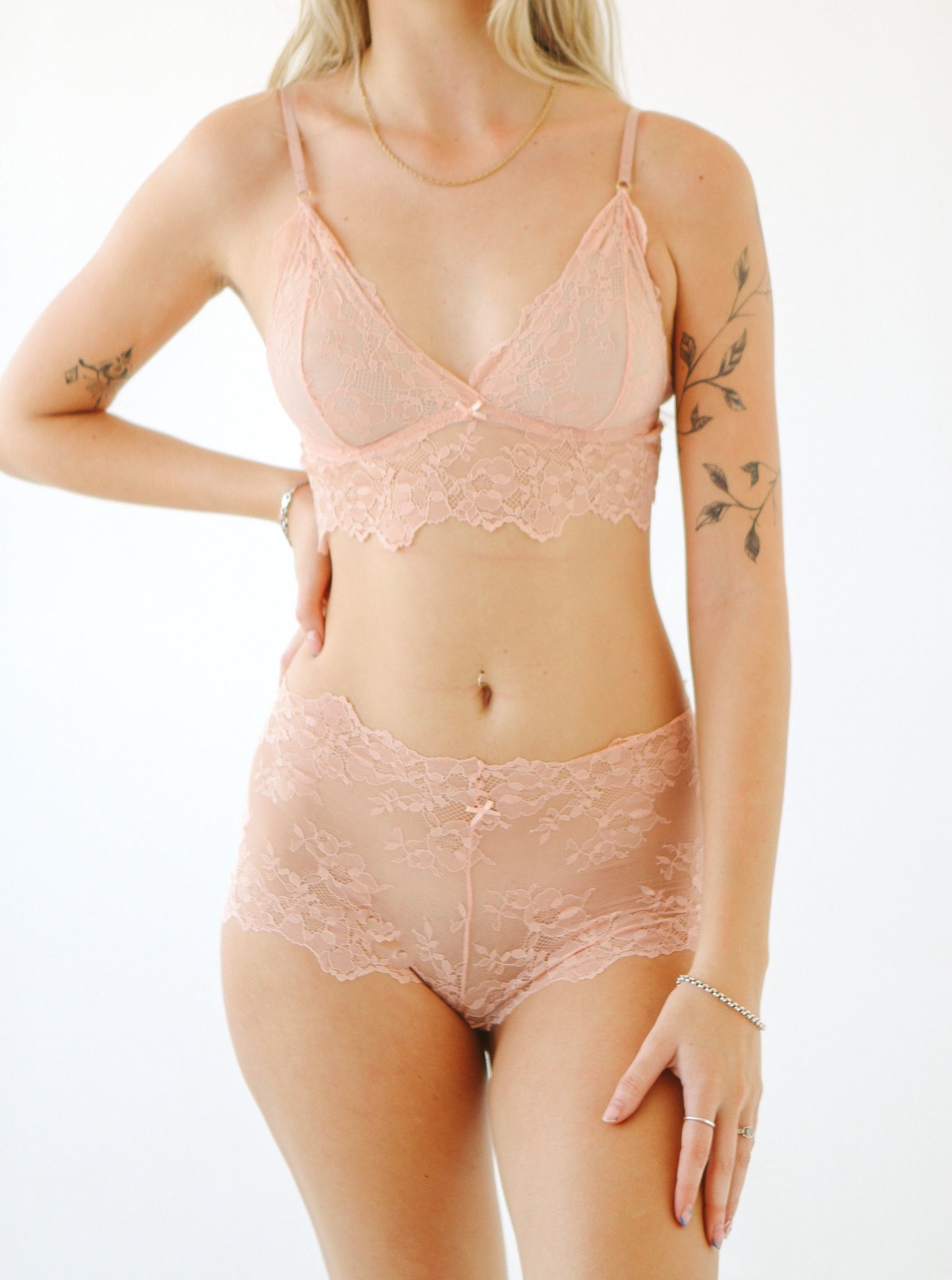 Molten Toffee Indie + Boyshort Set