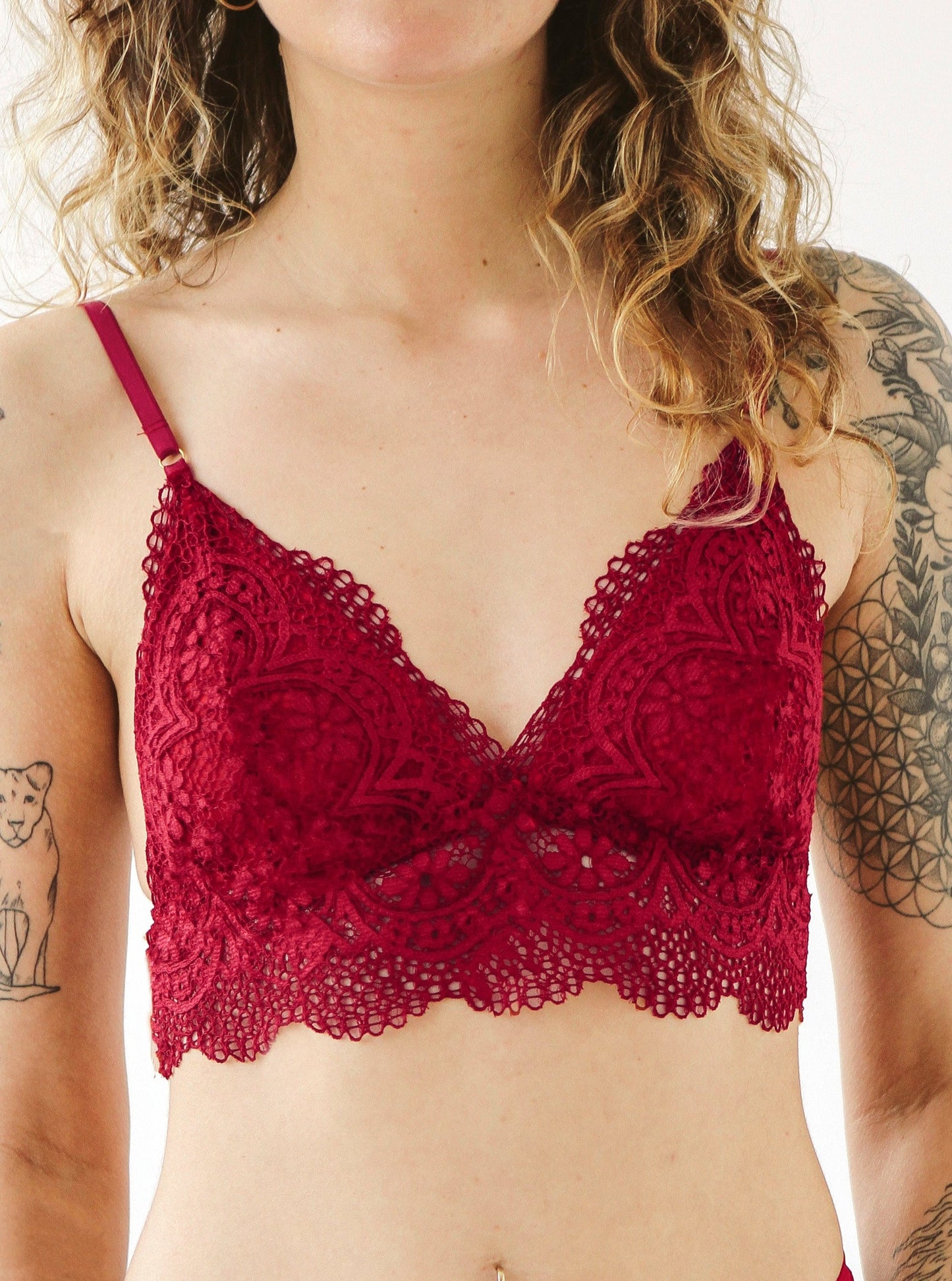 Zsa Zsa Bra in Scarlet
