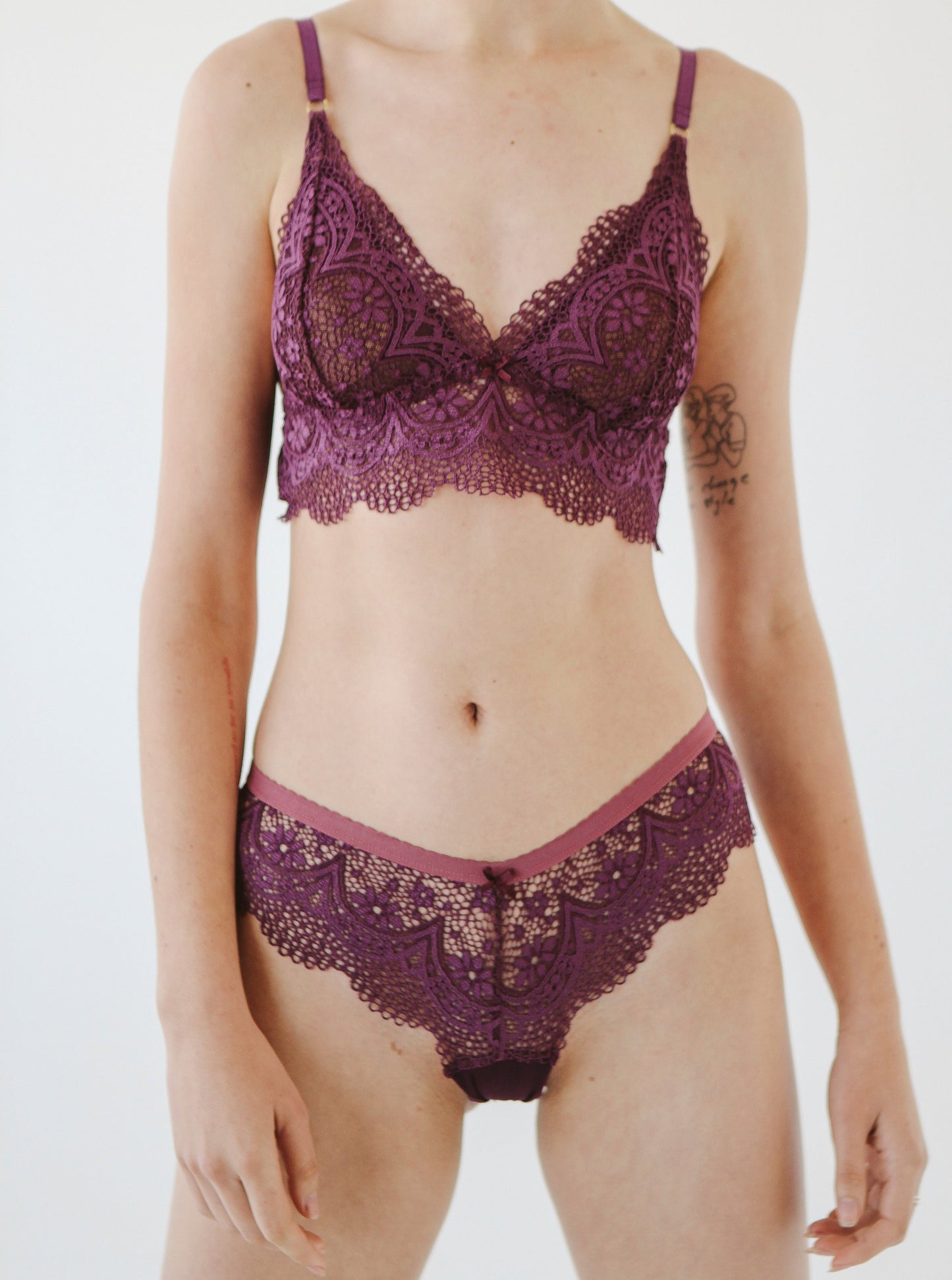 Plum Zsa Zsa + Brazilian Set