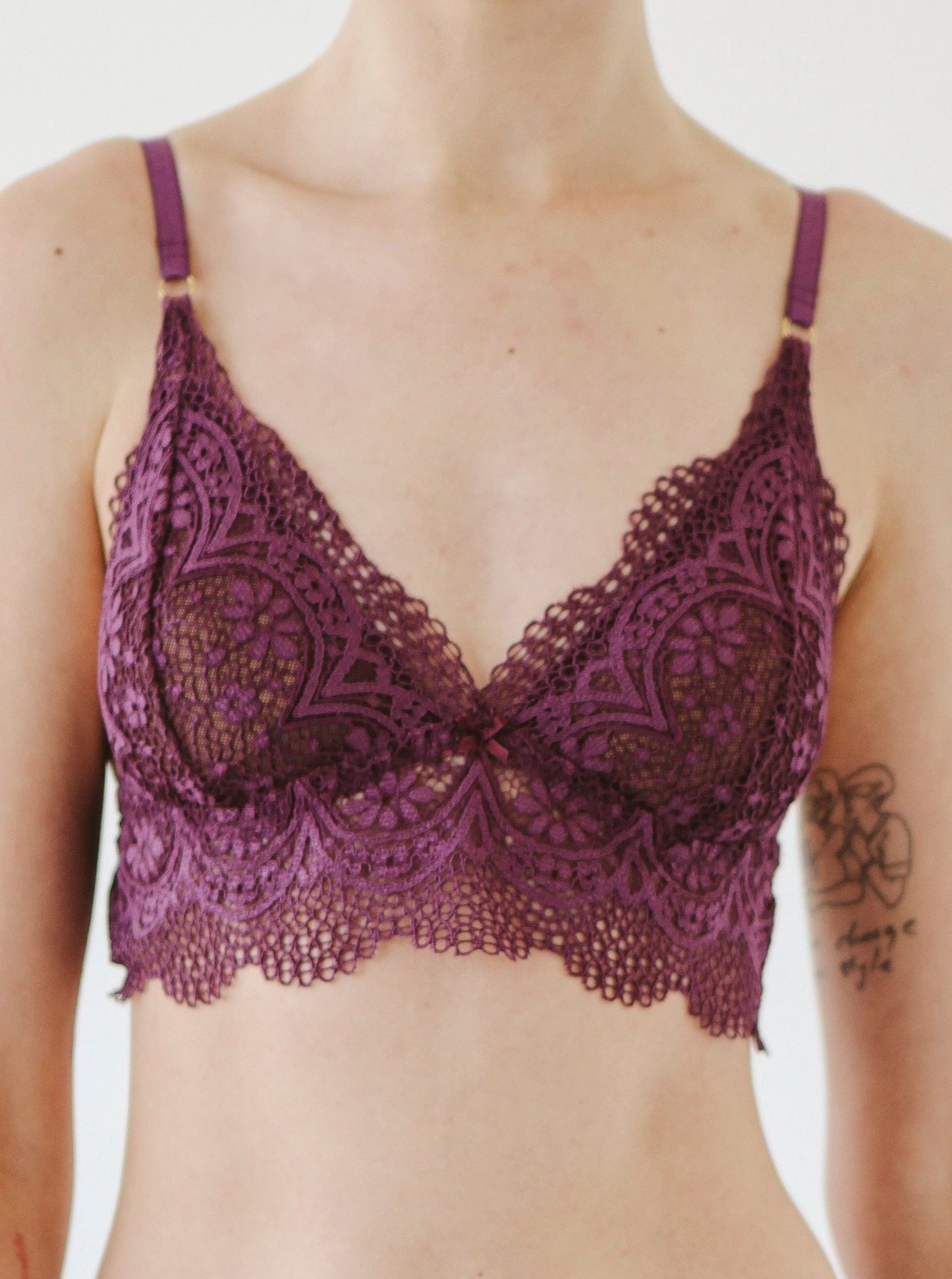 Zsa Zsa Bra in Plum