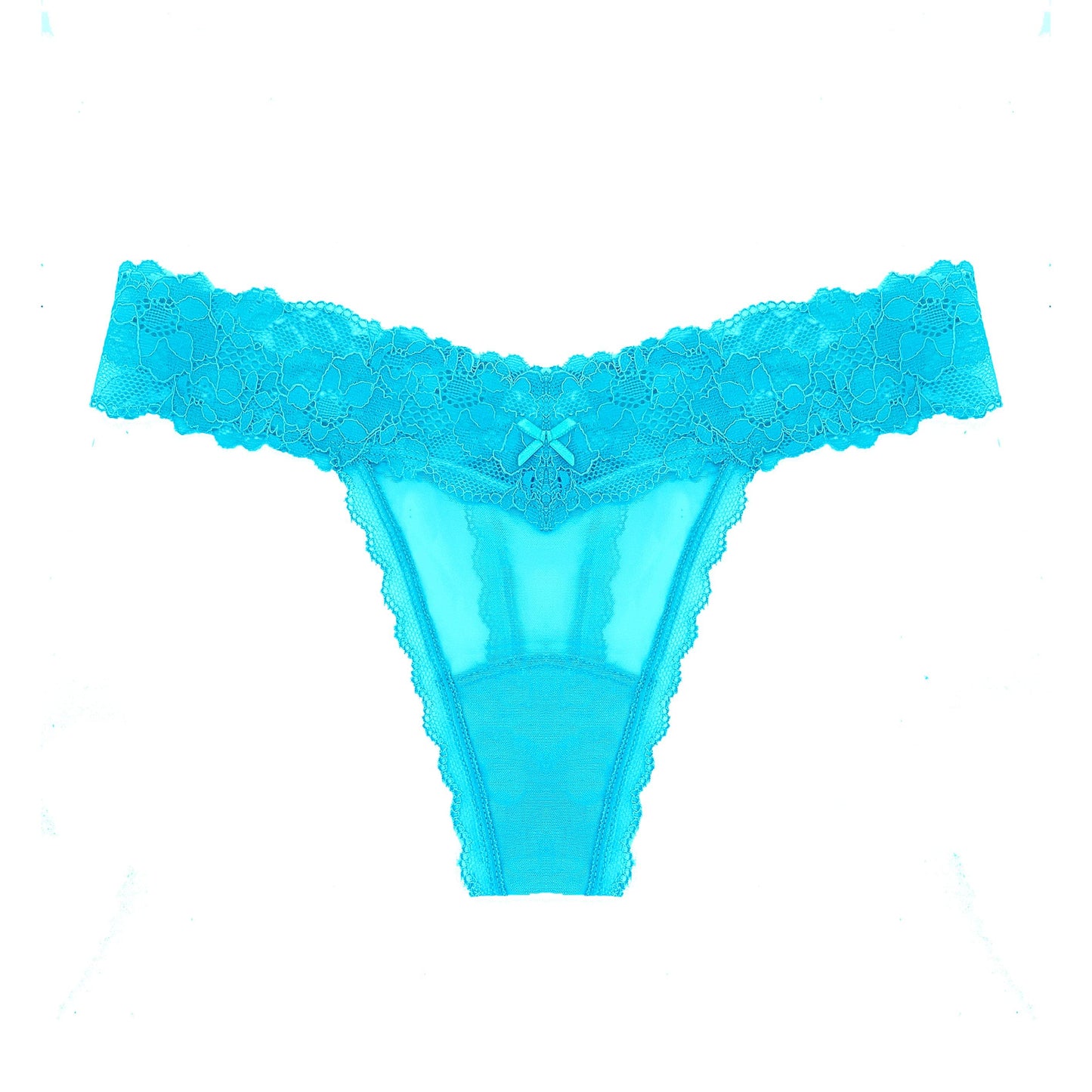 Barely There Thong in Aquarium - Takkleberry