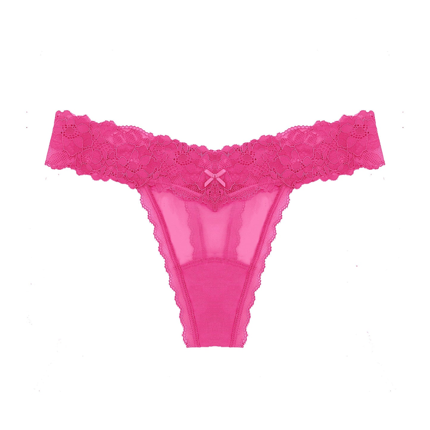 Barely There Thong in Bougainvillea in Bloom - Takkleberry