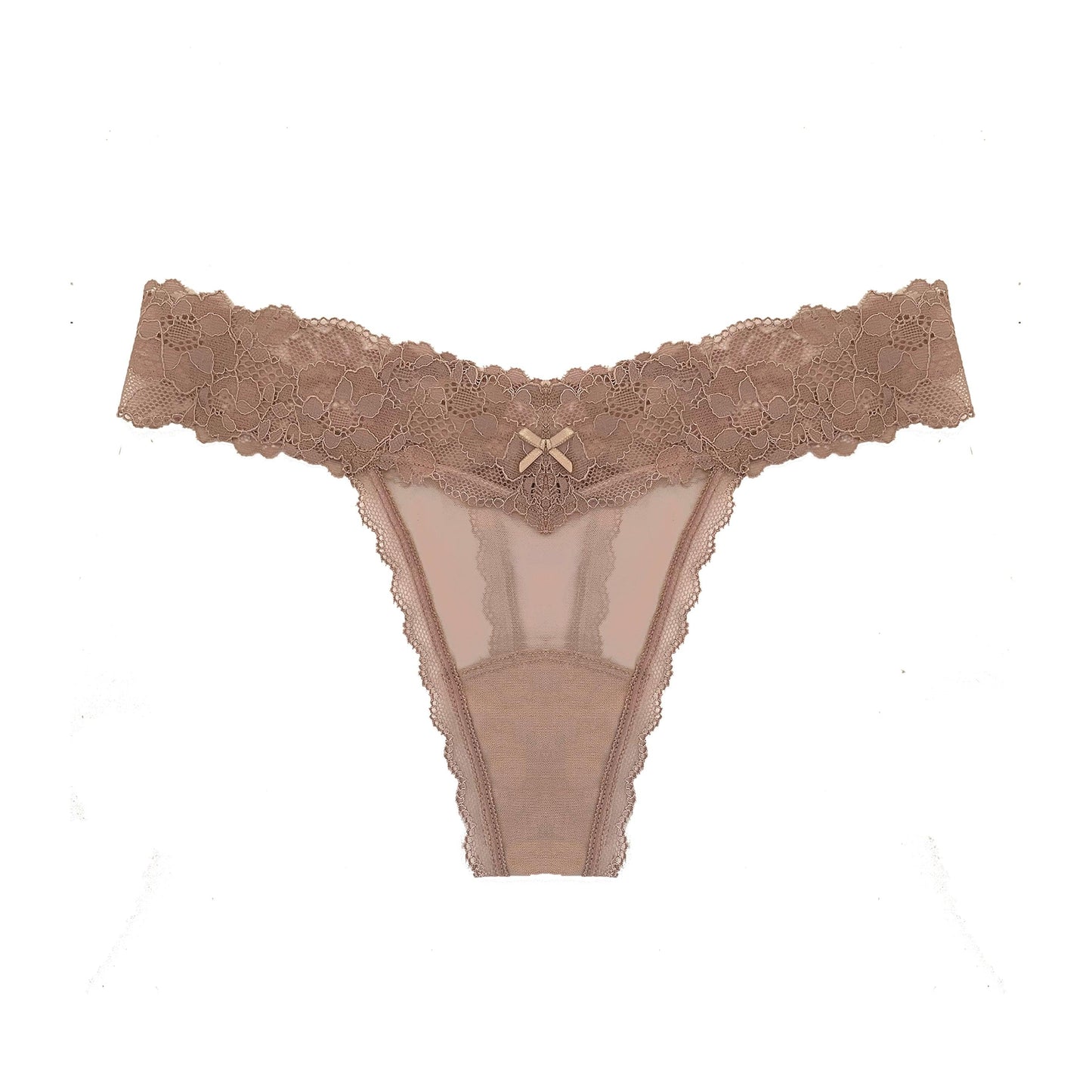 Barely There Thong in Raw Cacao - Takkleberry