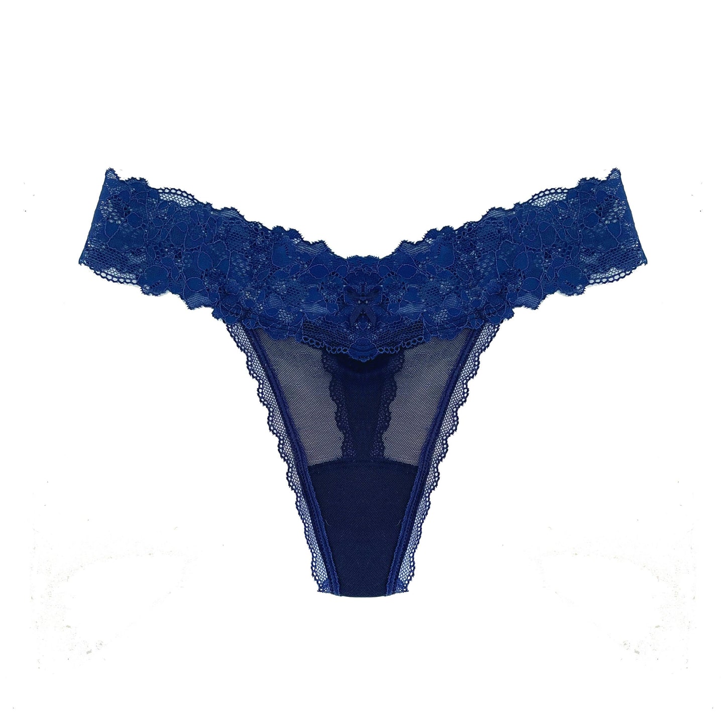Barely There Thong in Midnight Blue - Takkleberry