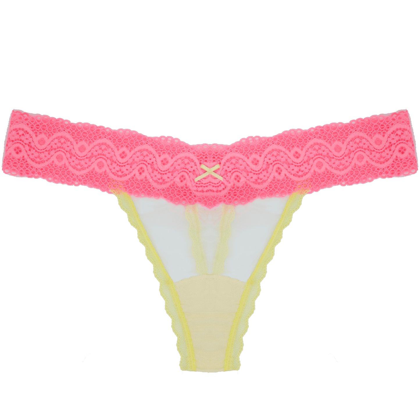 Classic Lace Thong in Citrus - Takkleberry