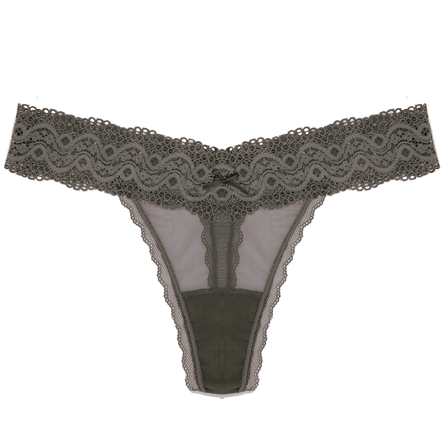 Classic Lace Thong in Iron Maiden - Takkleberry