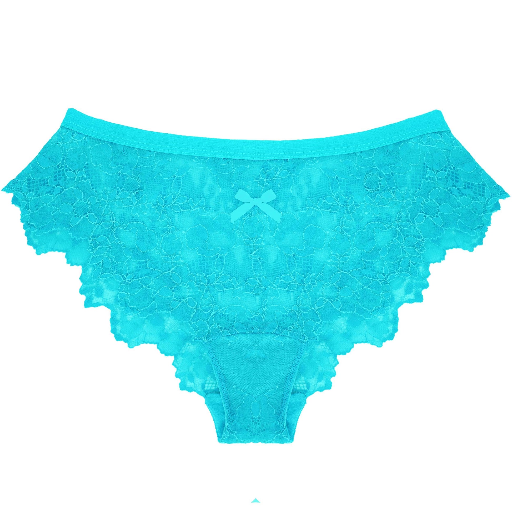 Lace Panty in Aquarium - Takkleberry