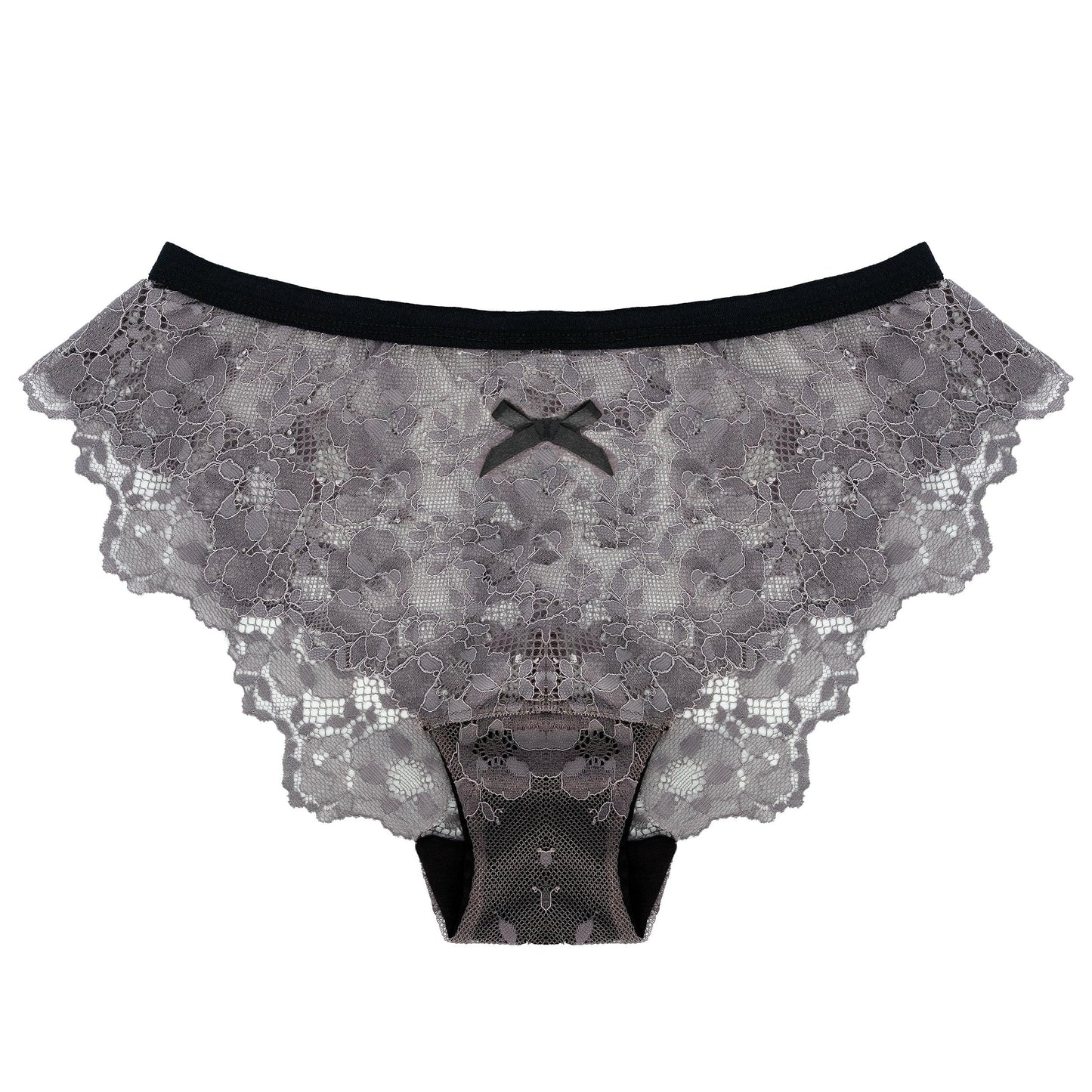 Lace Panty in Gunmetal Grey - Takkleberry