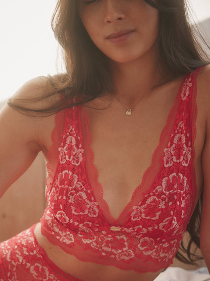 Willow Bra in Red | LIMITED EDITION