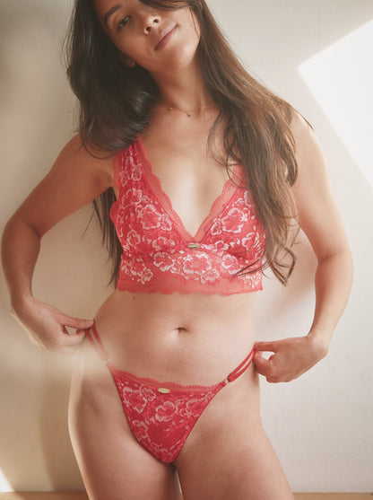 Willow + G-String Set in Red | LIMITED EDITION