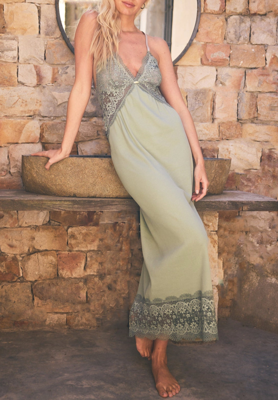 Maxi Full-Length Nightie | Miss Moss