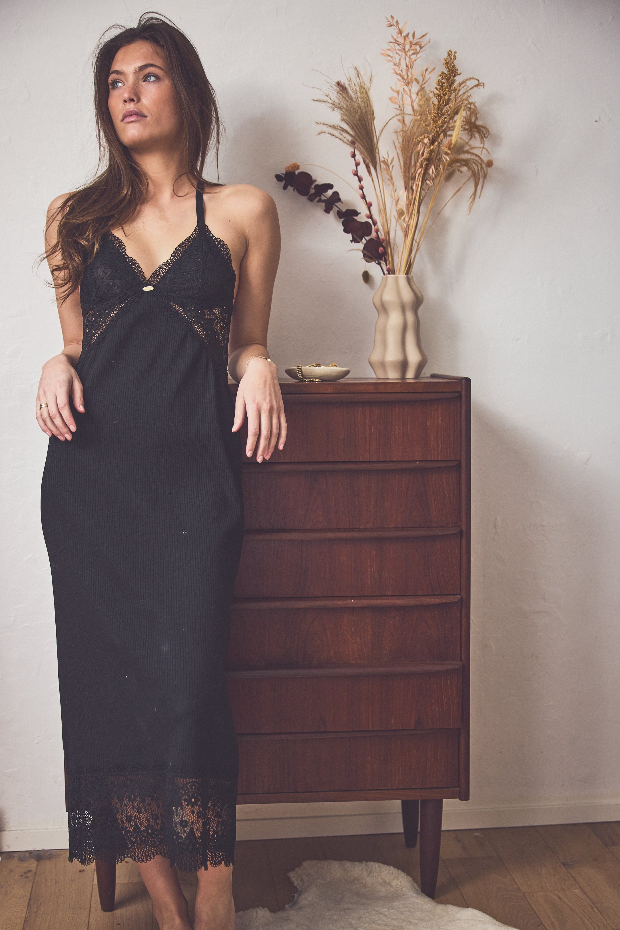Maxi Full-Length Nightie | Ebony – Takkleberry