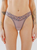 Barely There Thong | Delilah at Dusk