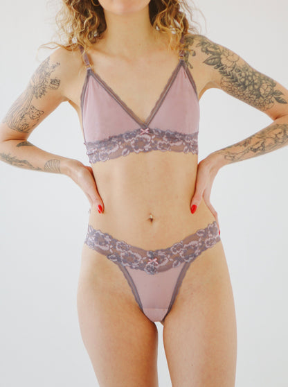 Lia and Thong Set | Delilah at Dusk