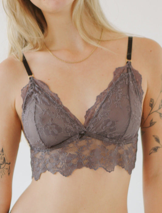 Indie Bra | Gunmetal Grey