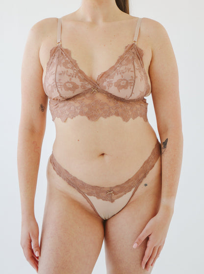 Indie Bra in Raw Cacao
