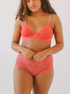 Lia and Boyshort Set | Tangerine