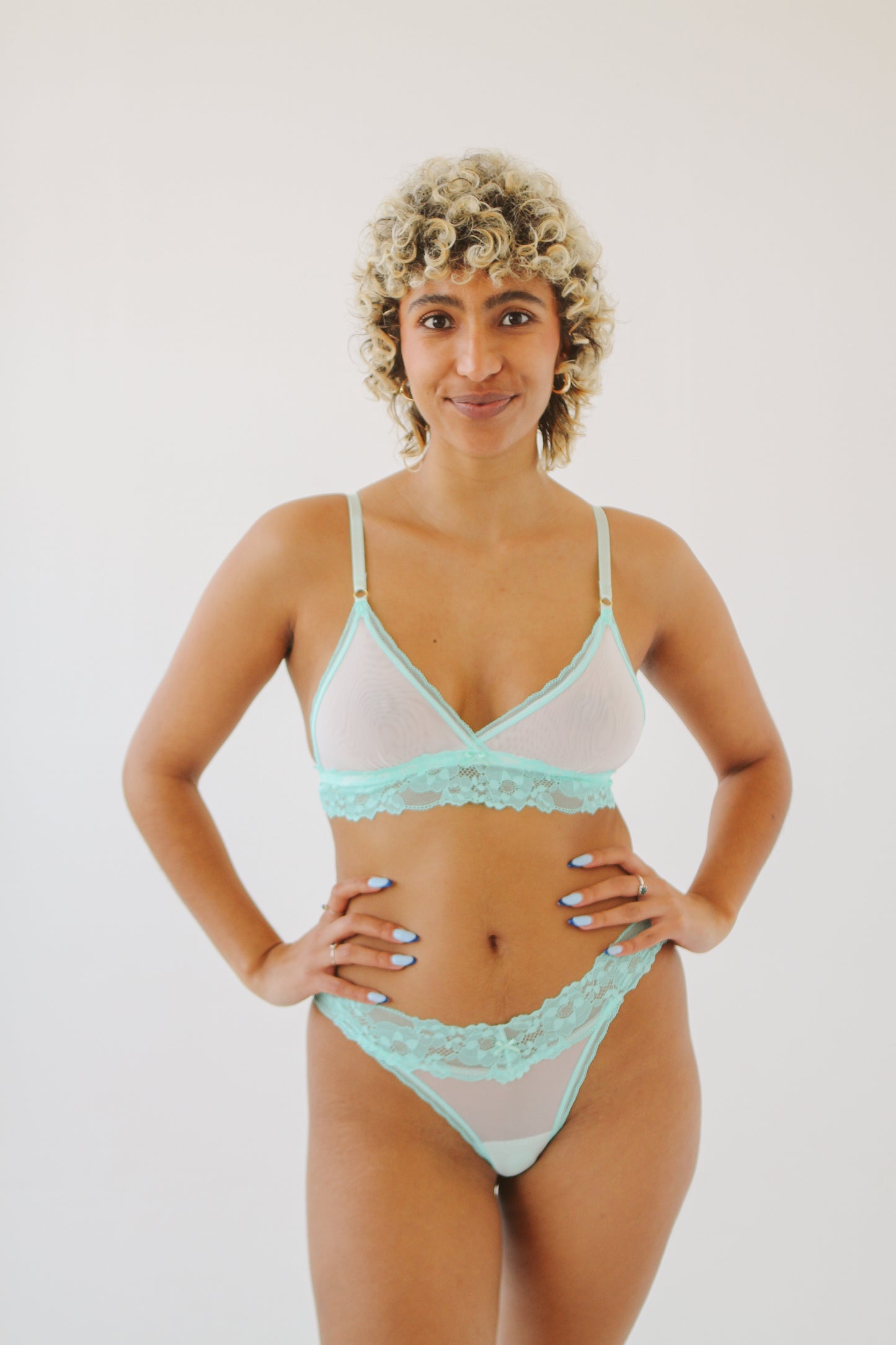 Mint Lia + Thong Set