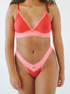 Rio and Thong Set | Lady in Red