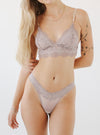 Zsa Zsa and Thong Set | Mocha