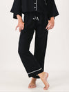 Linen PJ Pants | Black