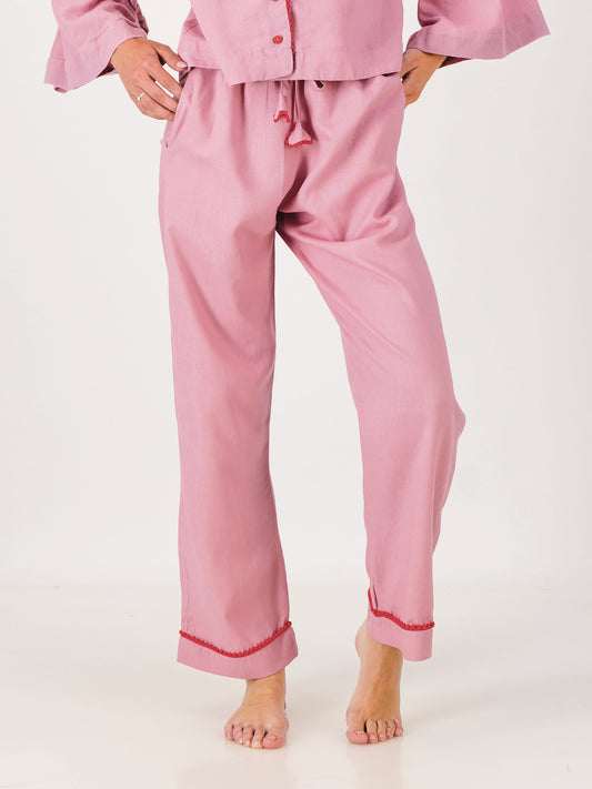 Linen PJ Pants | Watermelon