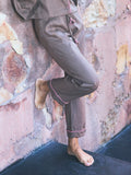 Linen PJ Pants | Lavender Latte