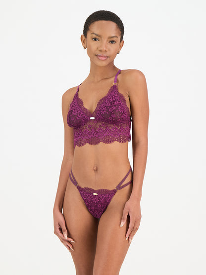 Zsa Zsa and String Set | Plum