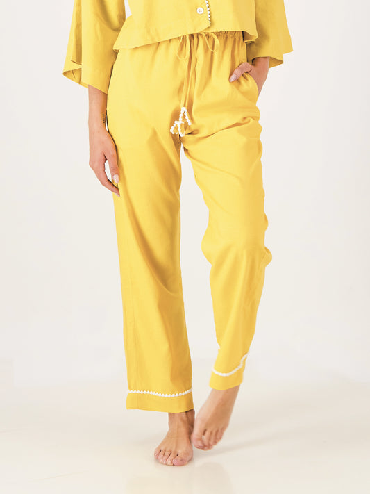 Linen PJ Pants | Mango