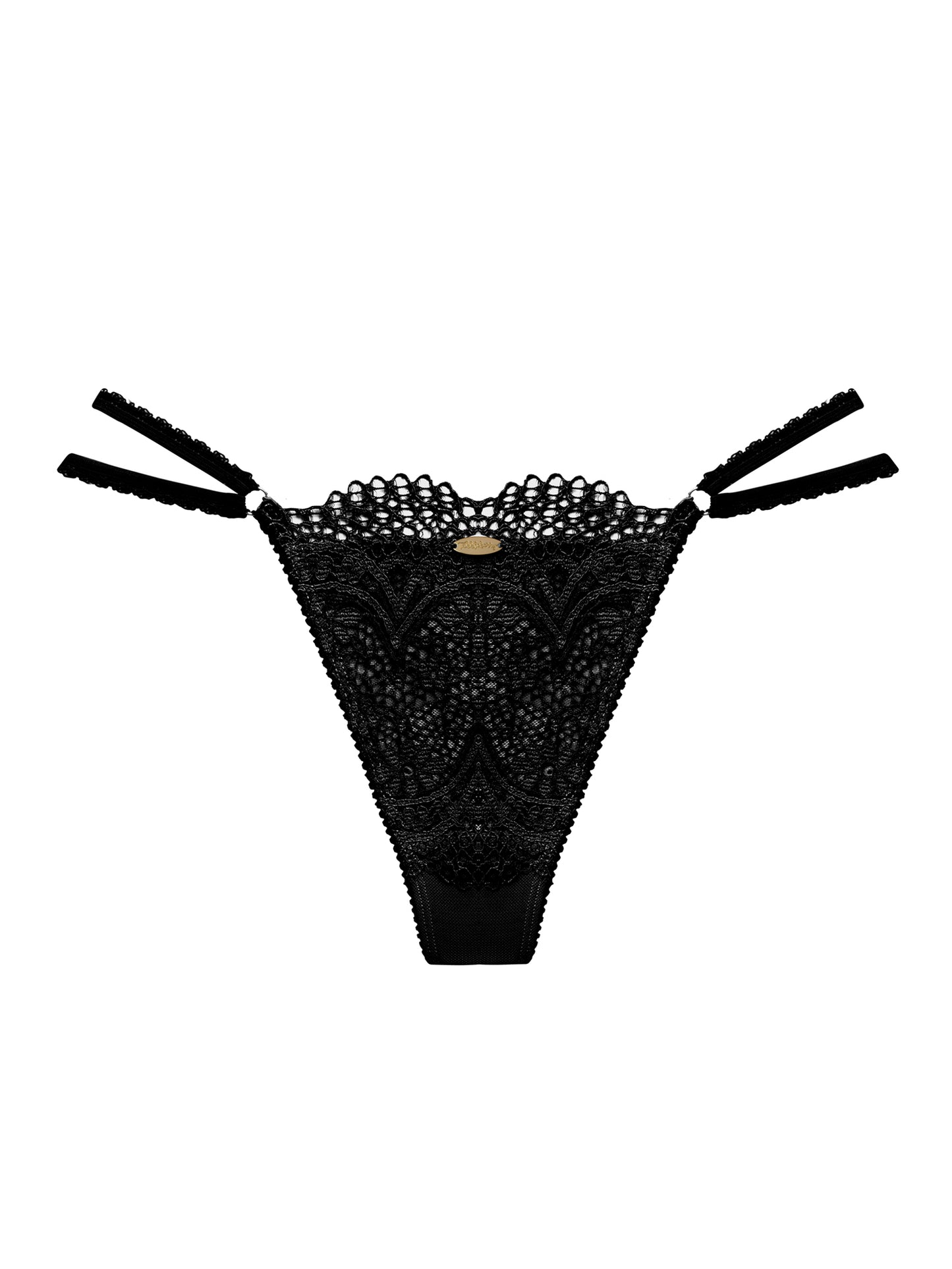 String Knicker | Ebony