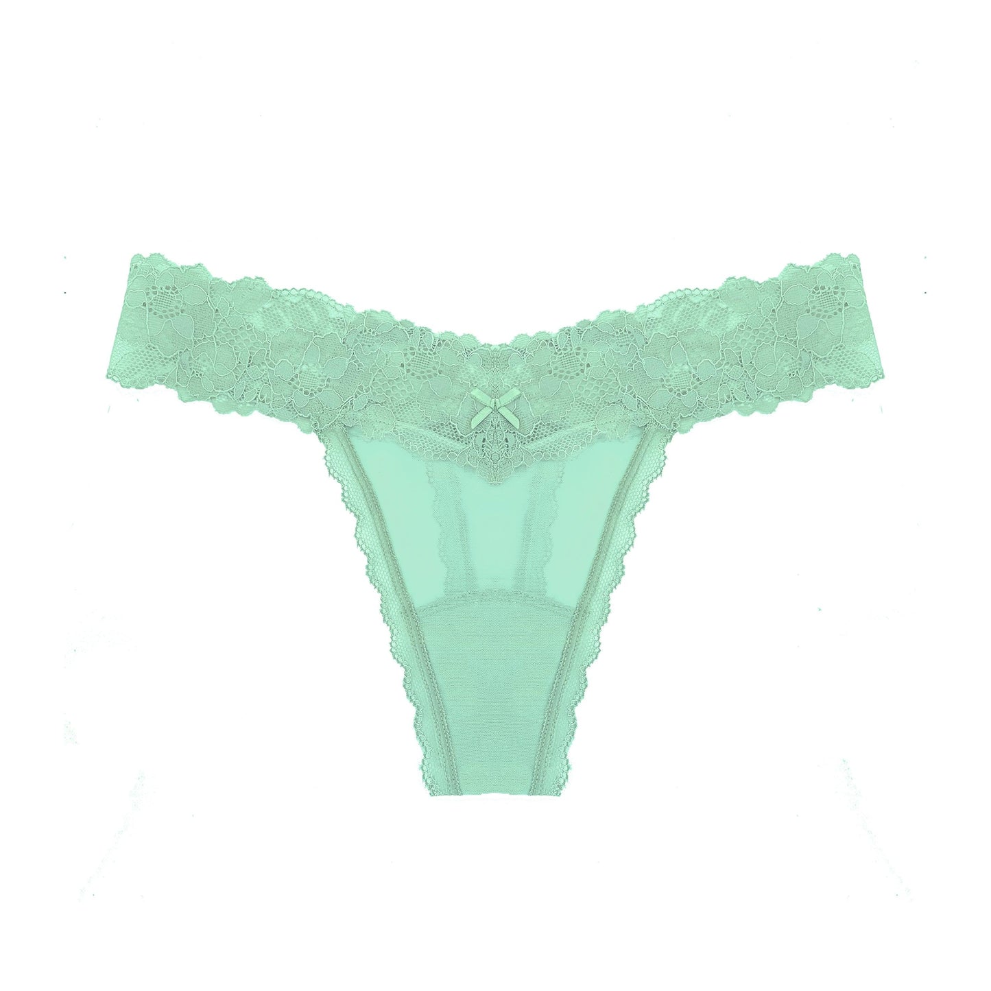 Barely There Thong in Mint Pistachio - Takkleberry