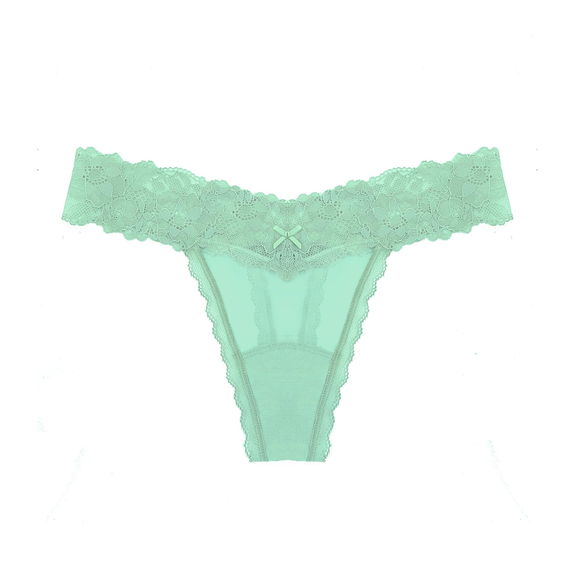 Barely There Thong in Mint Pistachio - Takkleberry