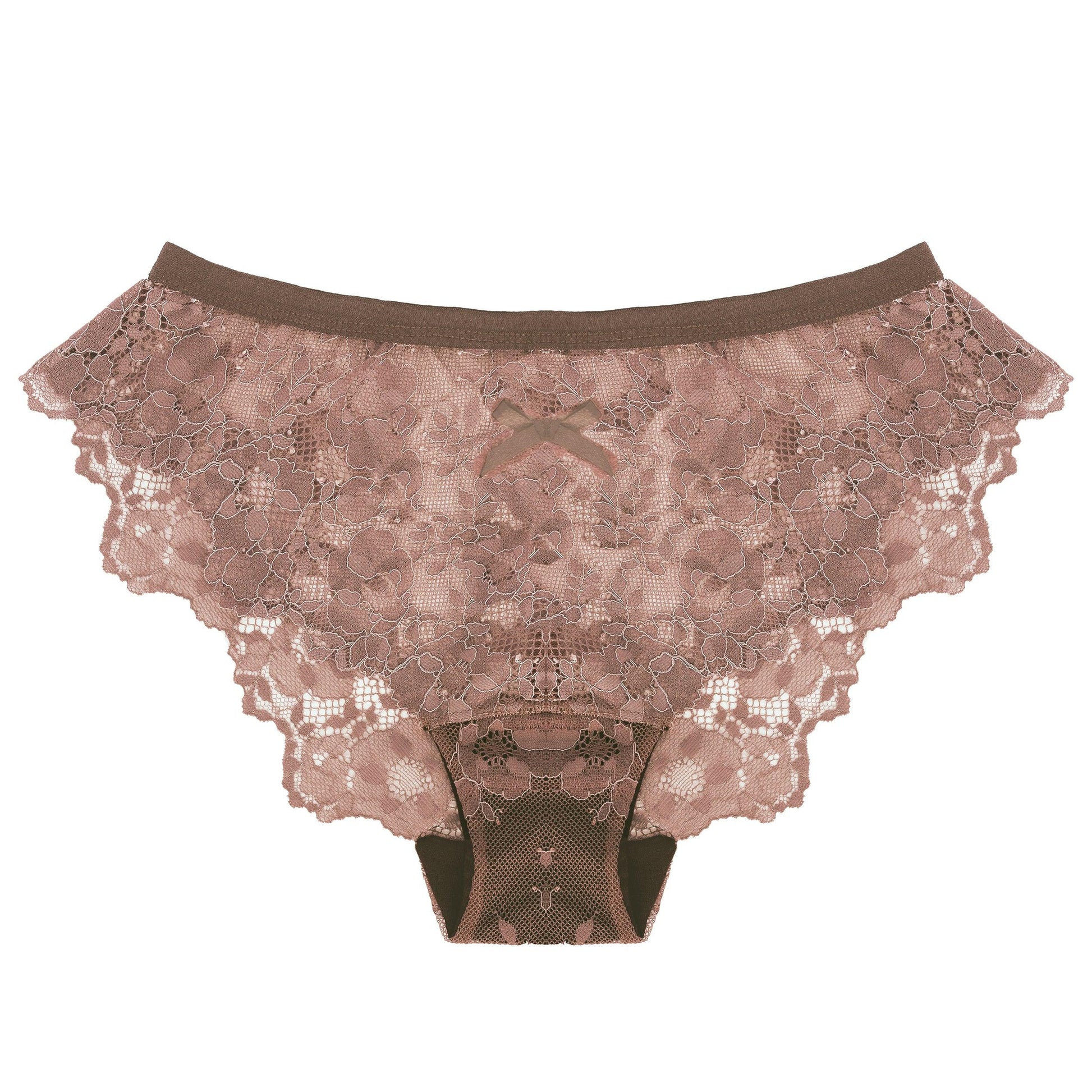 Lace Panty in Raw Cacao - Takkleberry