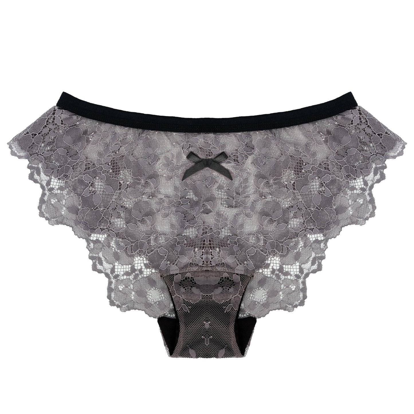 Lace Panty in Gunmetal Grey - Takkleberry