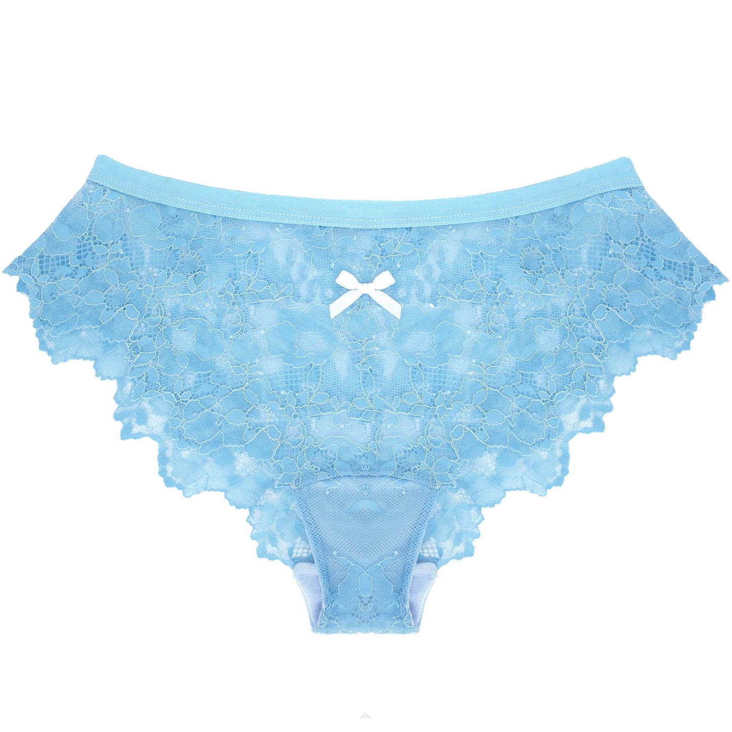 Lace Panty in Wedgwood Blue - Takkleberry