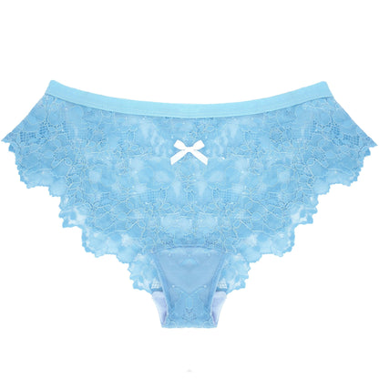 Lace Panty in Wedgwood Blue - Takkleberry